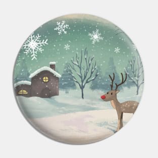 Merry christmas rudolph Pin