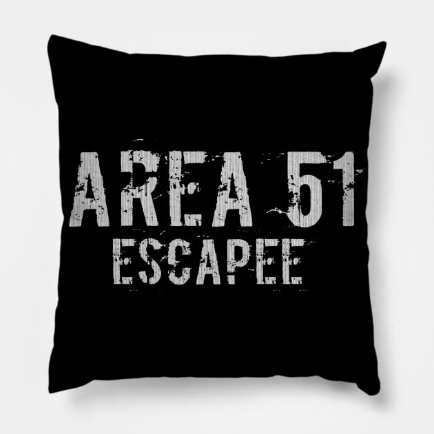 Alien UFO escapee Pillow by Coreoceanart