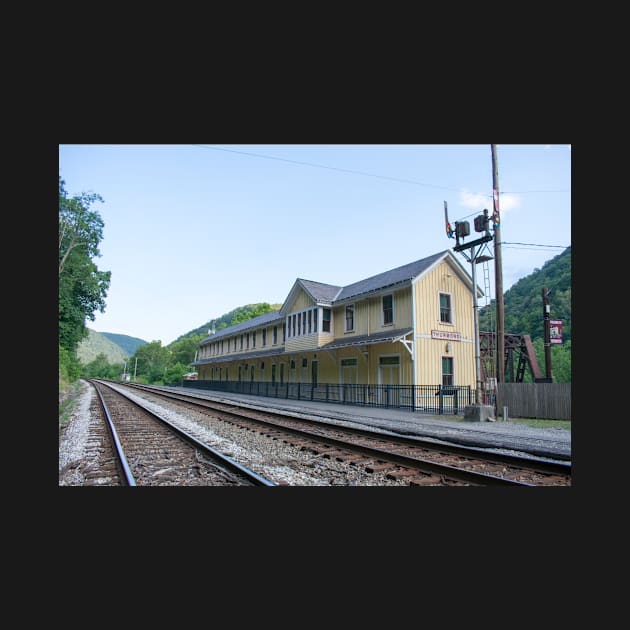 Thurmond Train Station, Thurmond West Virginia, USA by searchlight