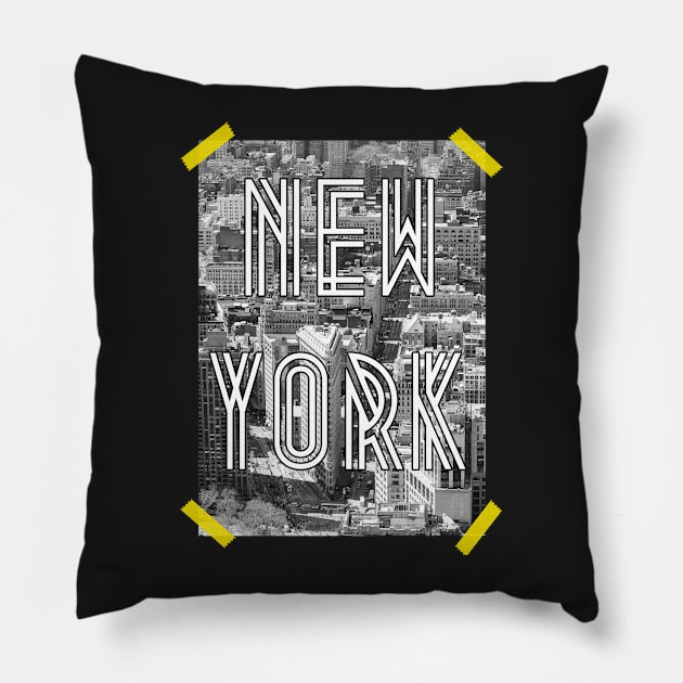 New York photo sticker or print? Pillow by astaisaseller