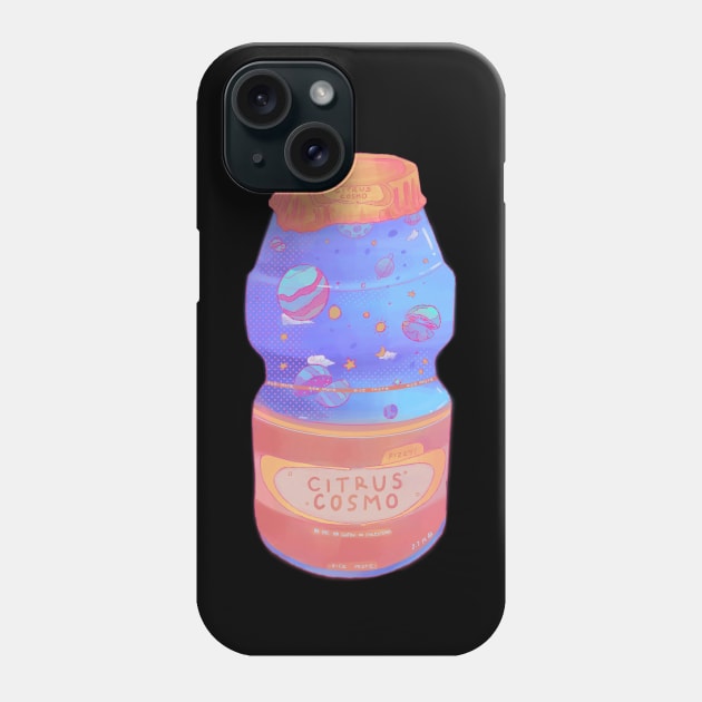yakult, space, neon, cute, Planets, Galaxy, Kawaii, Pastel Phone Case by Rice Paste