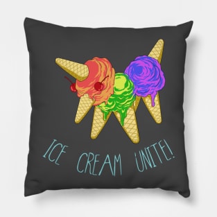 Ice Cream Unite! Pillow