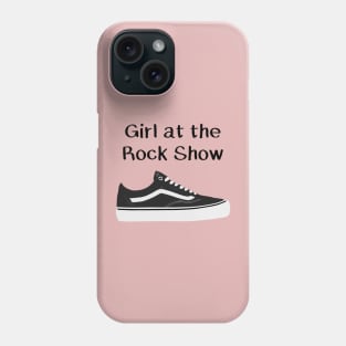 Girl at the rock show Phone Case