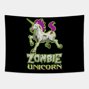 Zombie Unicorn Tapestry