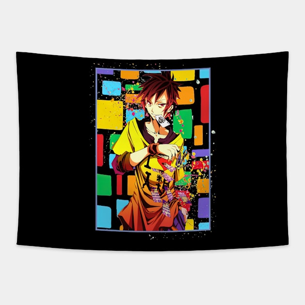 Sora No Game No Life No Gemu No Raifu Anime Tapestry by RhysDawson