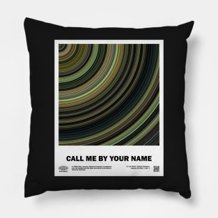 minimal_Call_Me_By_Your_Name Abstract Circular Art Movie Pillow