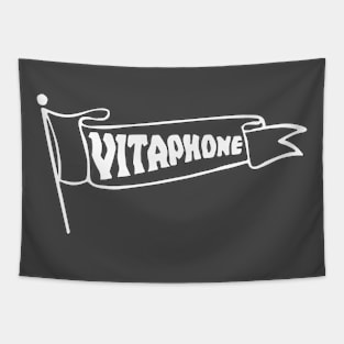 Vitaphone Logo Tapestry