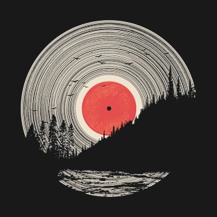 Forest Silence Vinyl T-Shirt