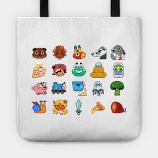 Doodle Date Pixel Party Tote