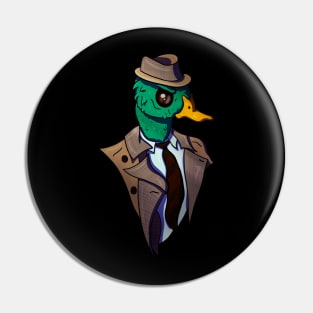 Duck detective Pin