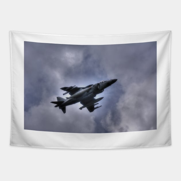 AV-8B Harrier ll Tapestry by Nigdaw