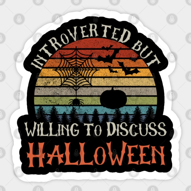 Stickers - Introverts - I Am Closed Today For Introvert Art