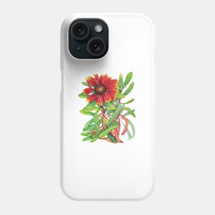 Sunset Daisy Phone Case