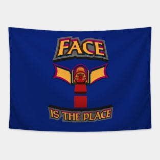 Face is the Place Tapestry