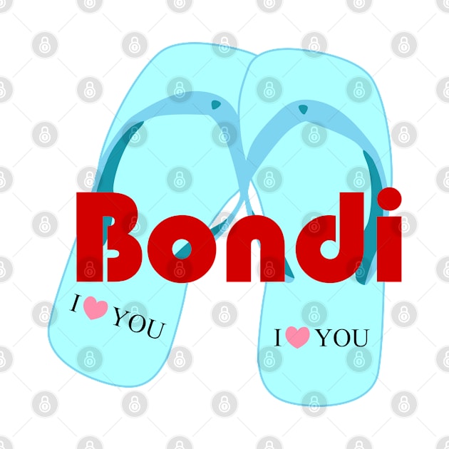 Bondi and flip flops by ArtMomentum