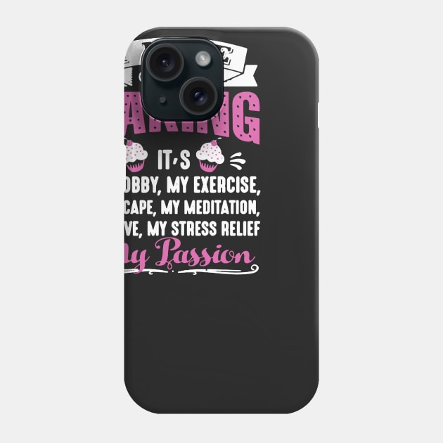 I Love Baking Phone Case by babettenoella