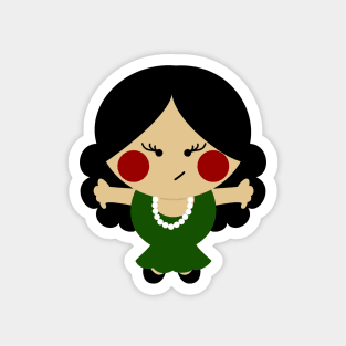 Tiny Flamenco Dancer Magnet