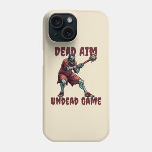 Lacrosse zombie Phone Case