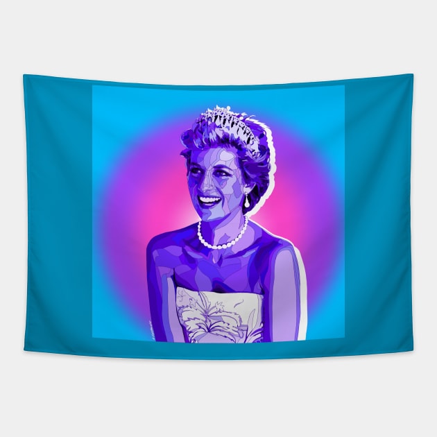 Princess Diana Tapestry by Artistic_endeavours_with_Sasha