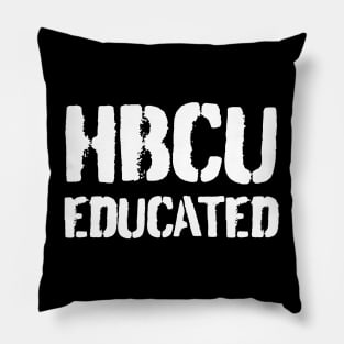 HBCU Educated, Black History, Black culture, Afrocentric Pillow