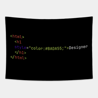 Badass Designer - HTML Code Tapestry