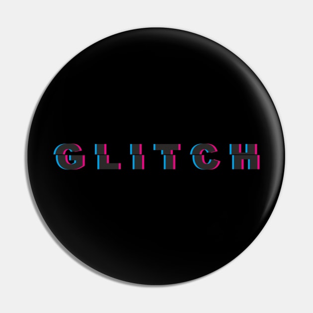 Glitch text art digital 3d Pin by kausofa