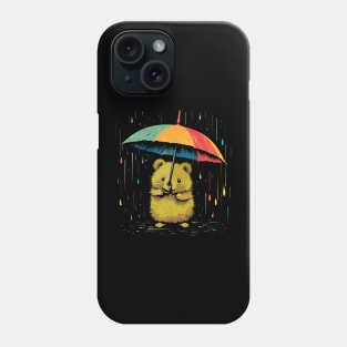 Quokka Rainy Day With Umbrella Phone Case