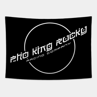 Pho King Rucky White Print Tapestry