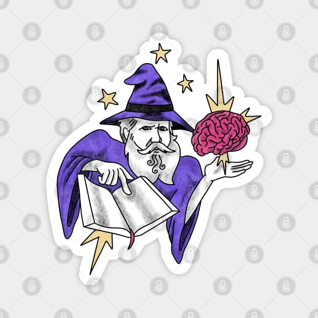 wizard Dom Pedro II Magnet by tintacarmesim