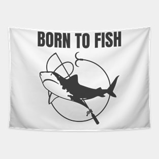 Born To Fish Tapestry