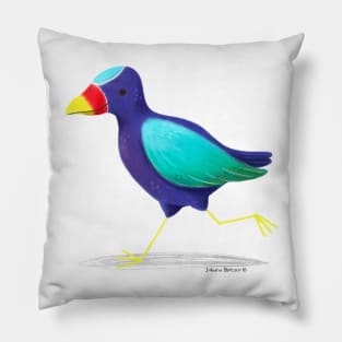 American Purple Gallinule Pillow