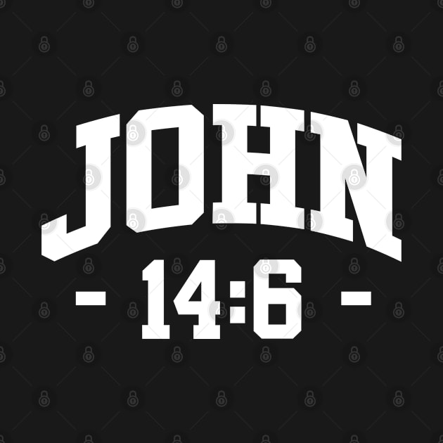 Christian Bible Verse: John 14:6 by ChristianLifeApparel