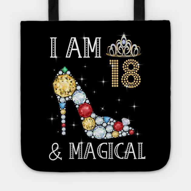 It S My 18th Birthday T Shirt 18 Years Old 2002 Birthday Shirt For Girl Cool 18 Birthday Gifts T Shirt 18th Birthday Girls Gifts 18 Year Old D Tragetasche Teepublic De
