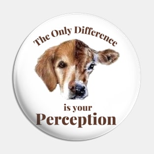 the only difference is your peception Pin