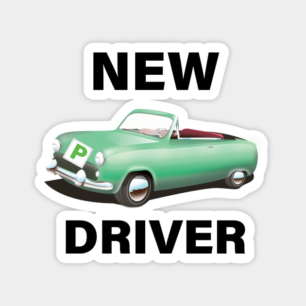 New Driver Magnet by nickemporium1