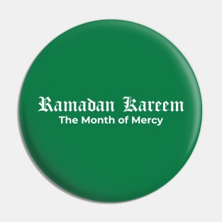 Islamic - Ramadan Kareem Pin