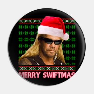 Swift Dog christmas Pin