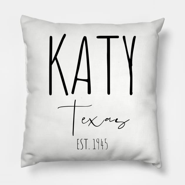 KATY Texas Pillow by Katy Heritage Society