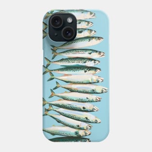 Mackerels painting Phone Case