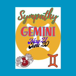 Astrology signs Gemini symbols T-Shirt