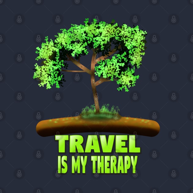 Travel Is My Therapy by MoMido