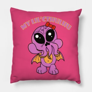 My Lil'Cthulhu (Ms.Cthulhu) Pillow