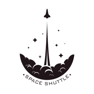 Space Shuttle Launch Minimal T-Shirt