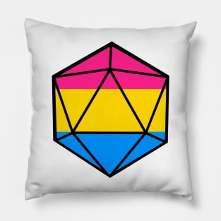 Pansexual Pride d20 Pillow