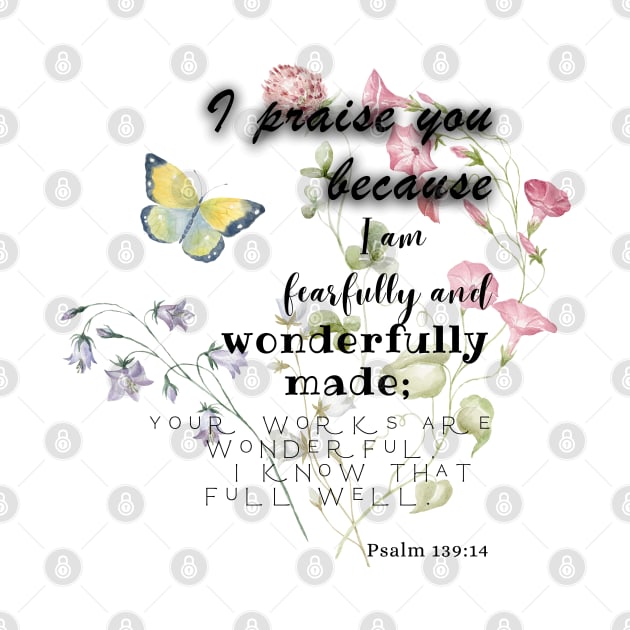 Psalm 139:14 by AbstractArt14