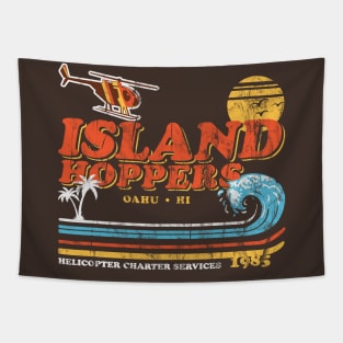 Island Hoppers Retro Worn Tapestry