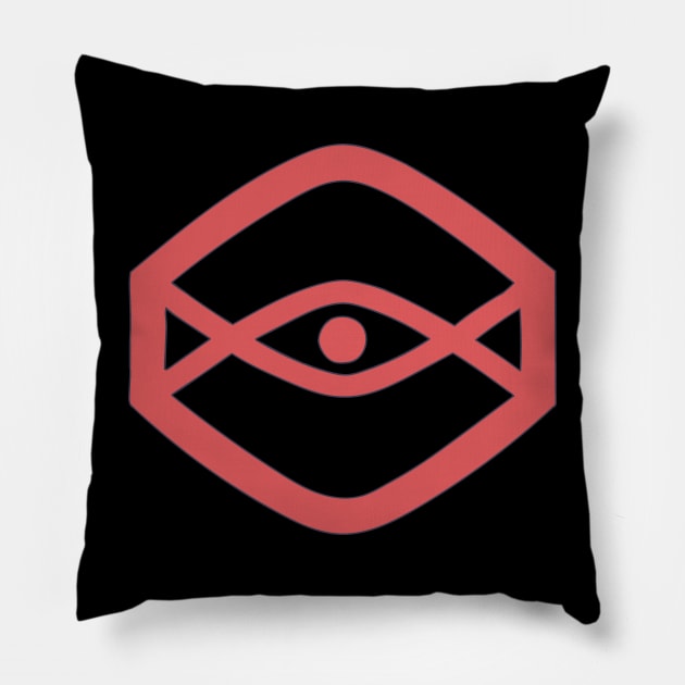 Augmented Reality - AR Symbol - Future Technology Pillow by DeWinnes