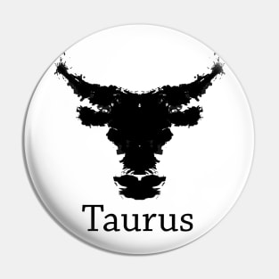 Taurus Inkblot Test Pin