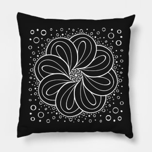 Speckled Flower Pillow