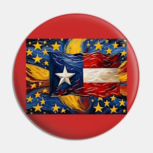 Texas State Flag Pin